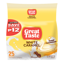 GT WHITE CARAMEL 30GX25'S