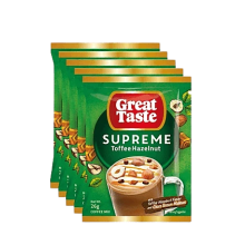 GT SUPREME TOFFEE HAZELNUT 26G 5'S