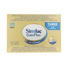 SIMILAC GAINPLUS 1-3 (6X400)