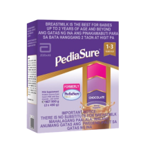 PEDIASURE 1-3 CHOCO (2X450G)