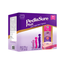 PEDIASURE PLUS STRAW 3+(3X400G)