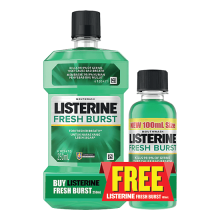 LISTERINE F.BURST 500ML FREE 250ML
