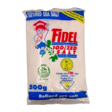 FIDEL IODIZED SALT R 500G.