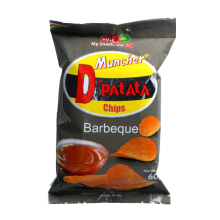 MUNCHER D'PATATA CHIPS BBQ 60G