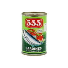 555 SARDINES GRN 155G