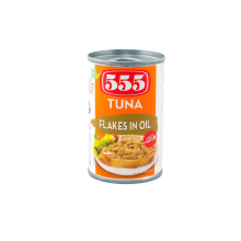 555 TUNA FLAKES IN OIL 155G
