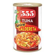555 TUNA SPICY CALDERETA 155G.