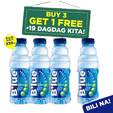 BLUE CALAMANSI 330ML 3+1