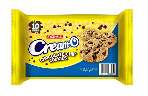 CREAM-O CHOCO CHIP 10'S