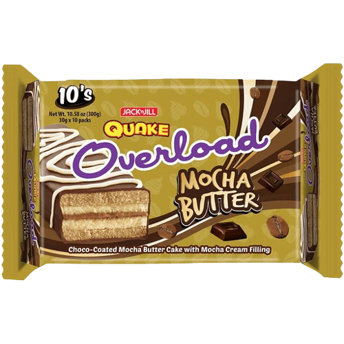 QUAKE OVERLOAD MOCHA 10PCS