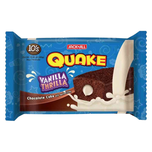 JNJ QUAKE B.VAN TCC 38G 10'S