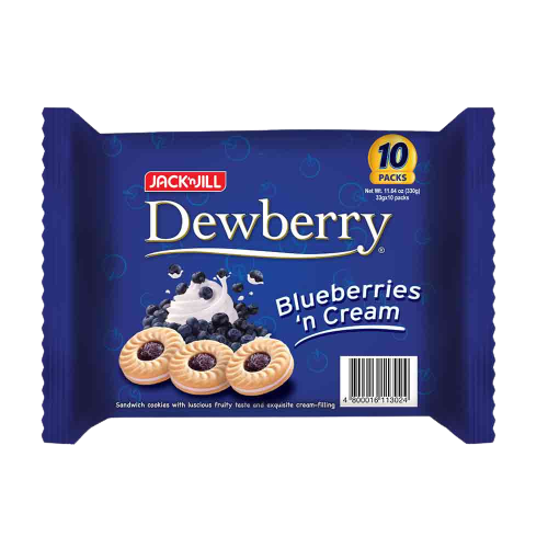 JNJ DEWBERRY BLUEBRIES 33GX10'S