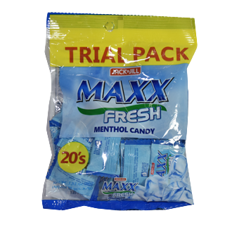 MAXX FRESH MENTHOL CANDY 20'S