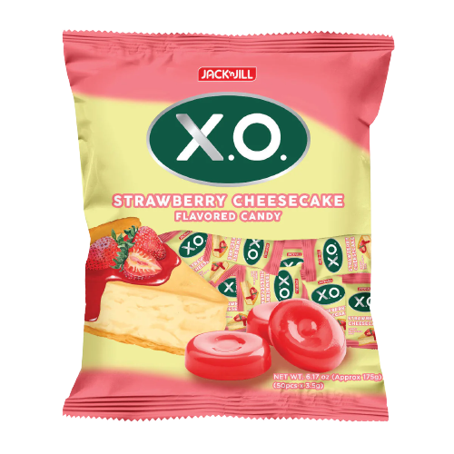 X.O STRAWBERRY CHEESECAKE 175GX50'S