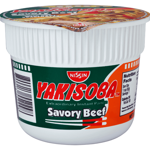 YAKISOBA SAVRY BEEF 52G
