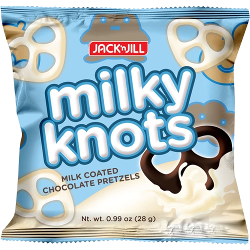 JNJ MILKY KNOTS 28G