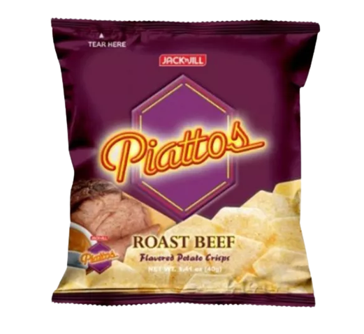 PIATTOS ROAST BEEF 40G