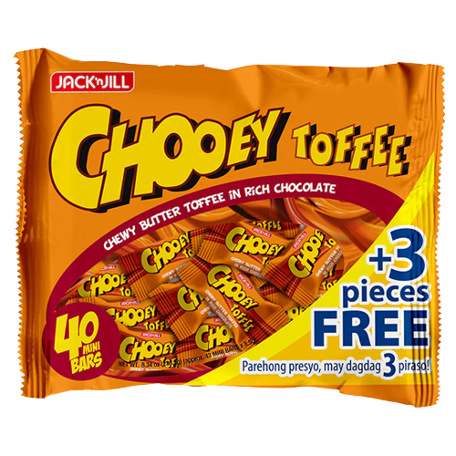 JNJ CHOOEY TOFFEE MINI B 40+3