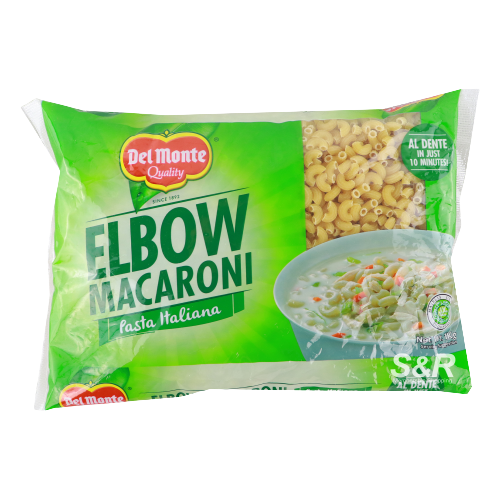 DEL MONTE ELBOW MCARONI ITAL.1KG