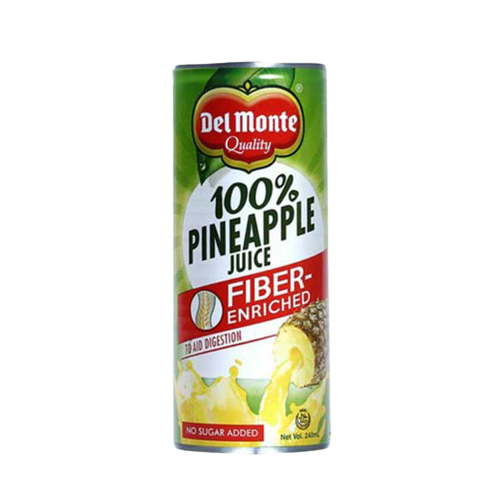 DEL MONTE 100% FIBER-ENRCHD 240MLX6'S S10