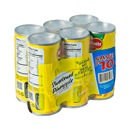 DEL MONTE JD SWEETENED PINEAPPLE 240ML