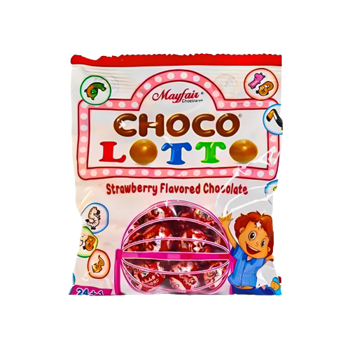 CHOCO LOTTO STRAW 24+1