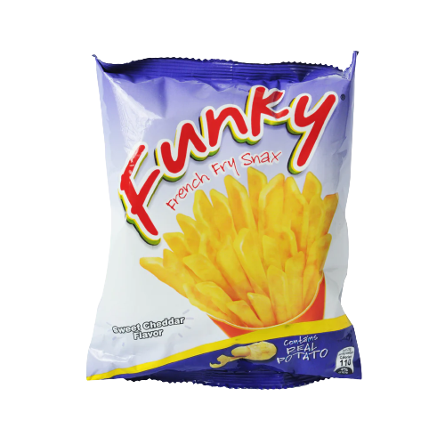 FUNKY FRIES SWT CHEDDAR 23G