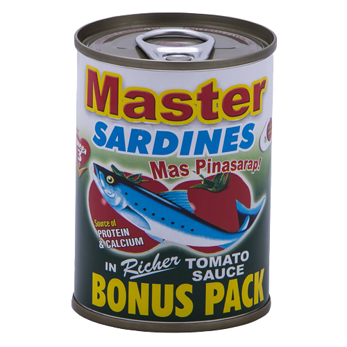 MASTER SARDINES GREEN 155G bonus