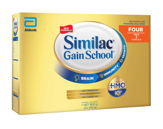 SIMILAC GAINSCHOOL HMO 1.8KG 4YRS OLD