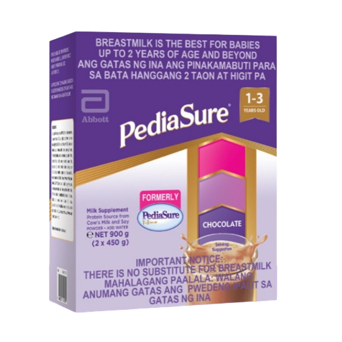 PEDIASURE 1-3 CHOCO (2X450G)