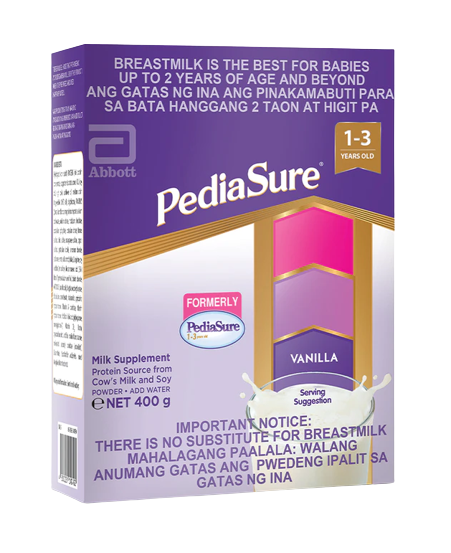 PEDIASURE 1-3 VAN (6X400G)