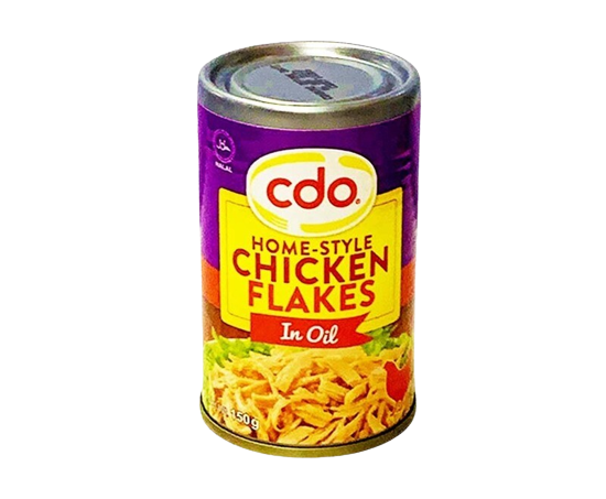 CDO HS CHICKEN FLAKES IN OIL 150G