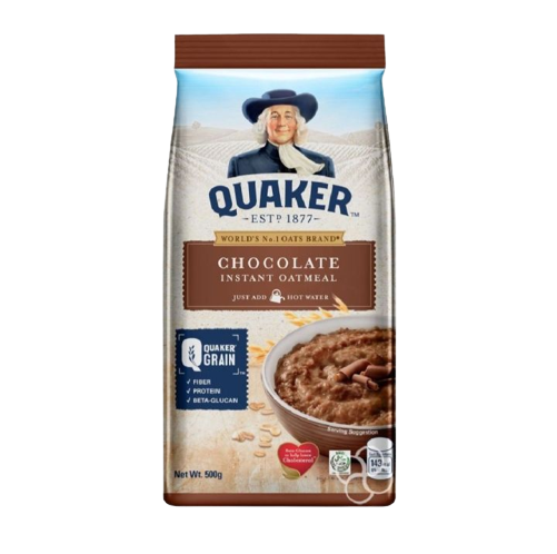 QUAKER OATS INSTANT CHOCO 500G