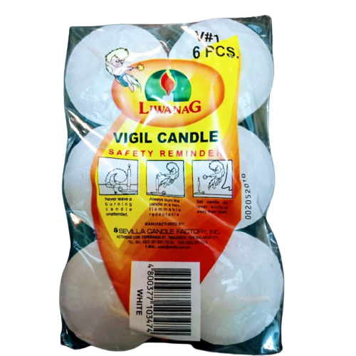 VIGIL CANDLE #1 6'S