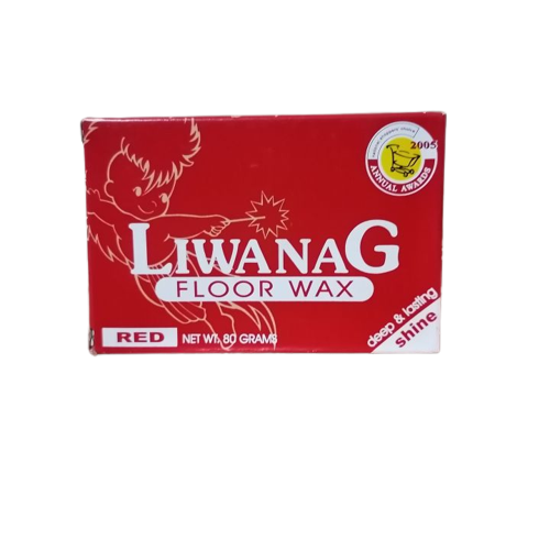 LIWANAG FLOOR WAX RED 80G