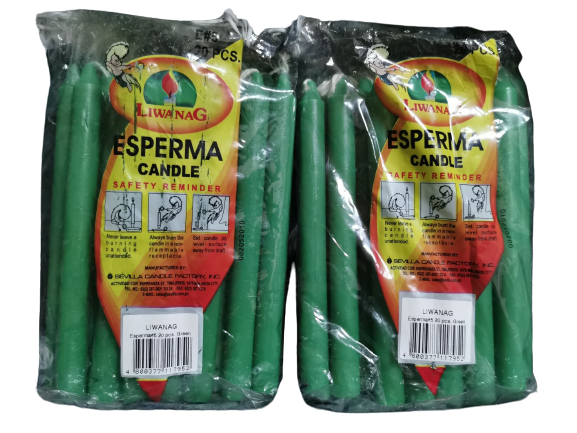 ESPERMA CANDLE GREEN #5