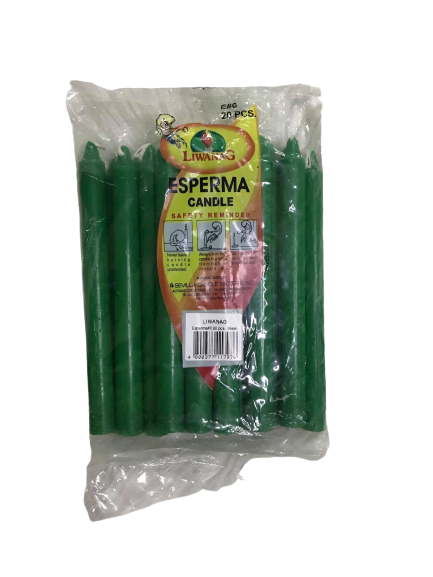 ESPERMA CANDLE GREEN #6
