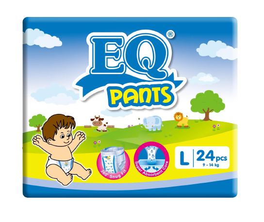 EQ PANTS L 24
