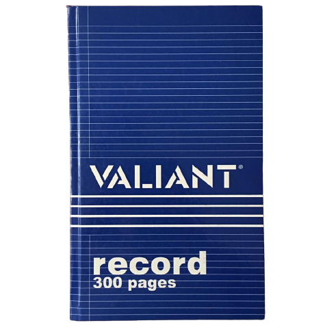 VALIANT RECORD 300 PAGES