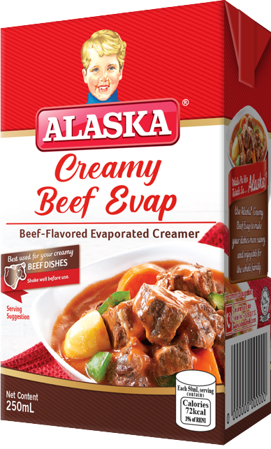 ALASKA CREAMY BEEF EVAP 250ML.