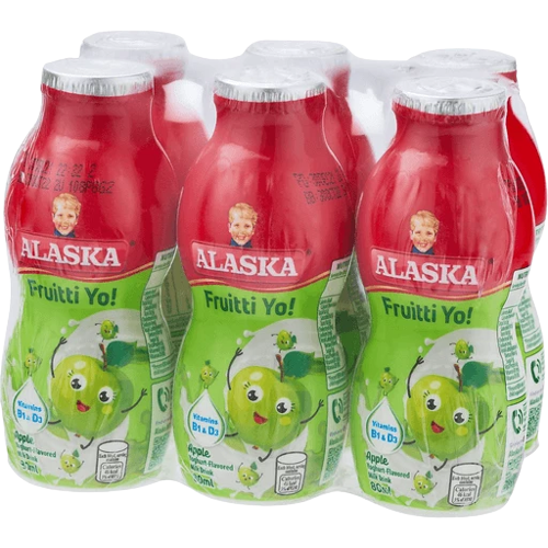ALASKA FRUITTI YO!APPLE 80ML 6'S