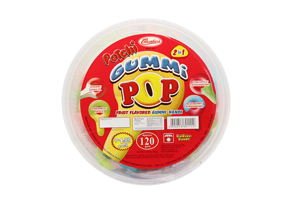 POTCHI GUMMY POP 120'S