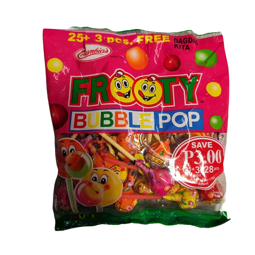 COL FROOTY BUBBLE POP 25+3
