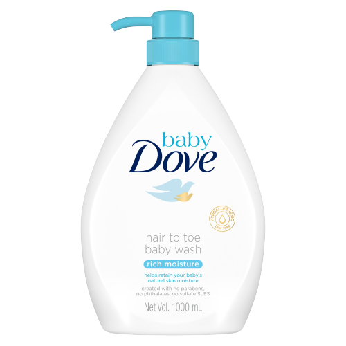 BABY DOVE RICH MOISTURE 1L