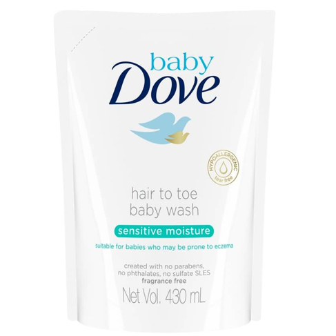 BABY DOVE HRT SENSETIVE 430ML.