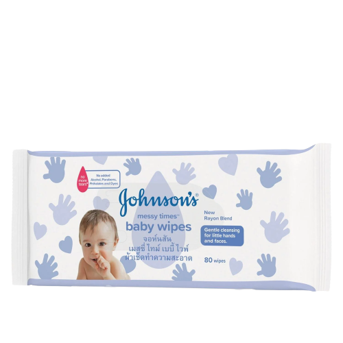 JOHNSON'S BABY WIPES 80'S + WIPES 20'S