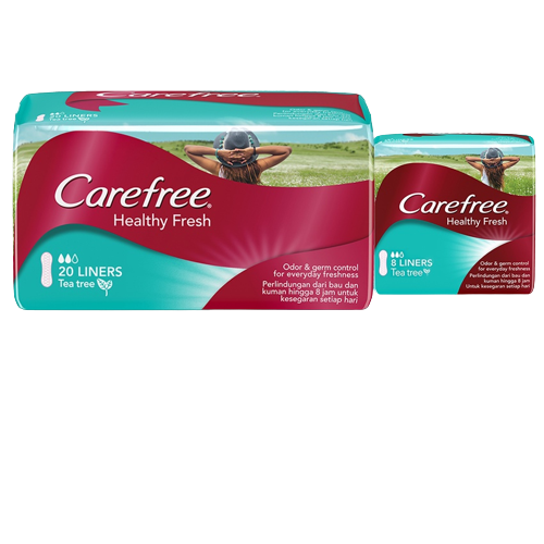CAREFREE HEALTHY FRESH W/FREE 8'S