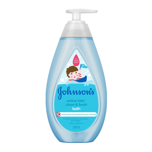 JOHNSON'S BABY BATH ACTIVE BLUE 500ML