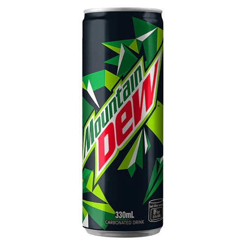 MOUNTAIN DEW IN CAN 330ML.