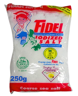 FIDEL IODIZE COARSE 250G